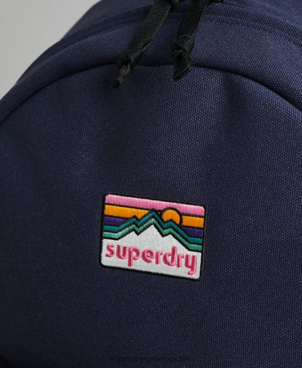 vintage κλασικό σακίδιο Montana γυναίκες Superdry αξεσουάρ 00T2R4343 μπλε