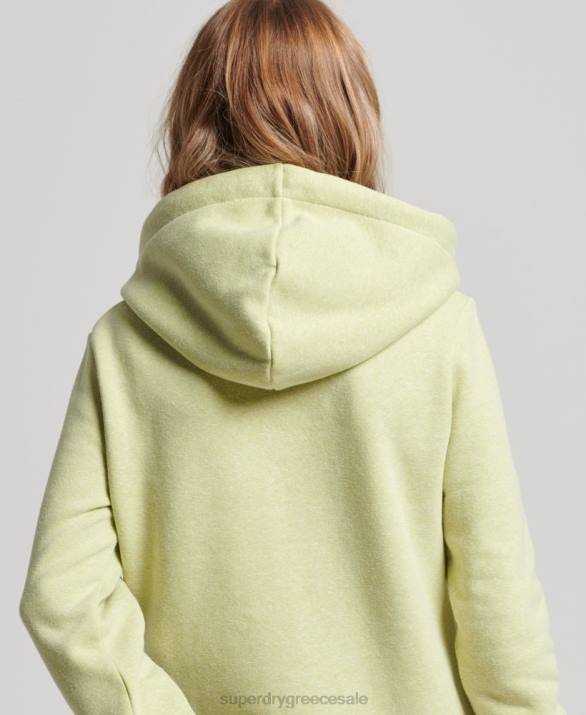 vintage υπέροχο hoodie σε εξωτερικούς χώρους γυναίκες είδη ένδυσης πράσινος Superdry L02L2168