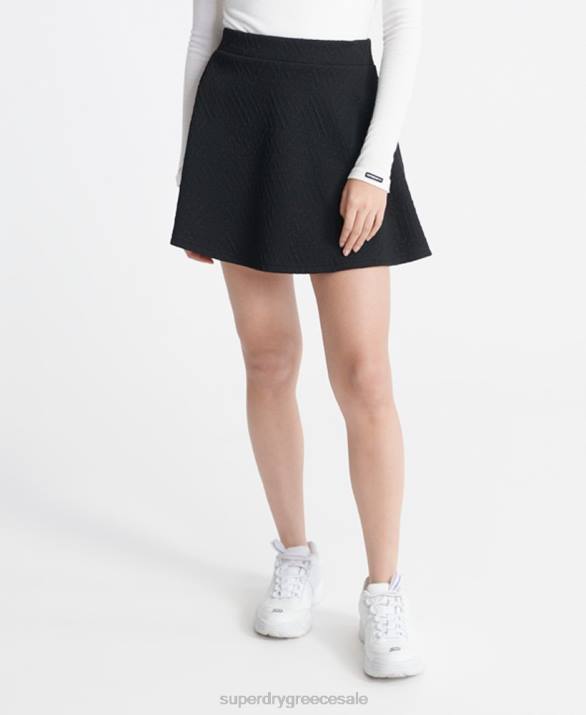 brooke skater φούστα γυναίκες είδη ένδυσης μαύρος Superdry L02L4166