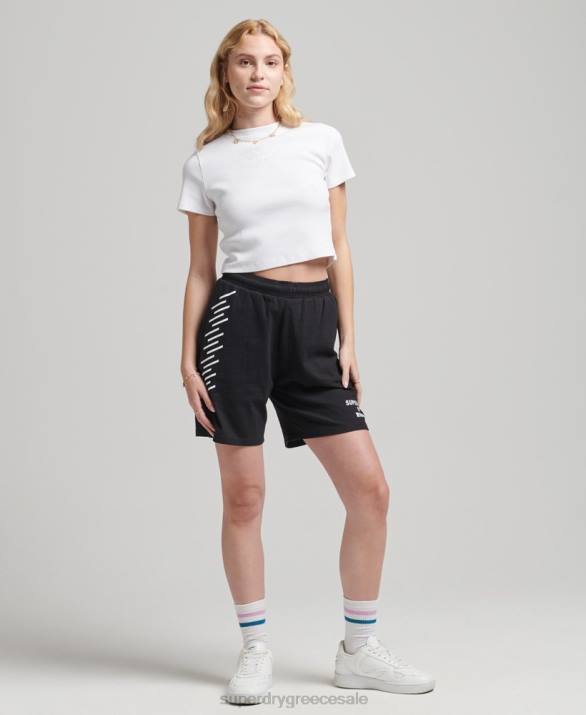 κωδικός Heritage crop fit t-shirt γυναίκες είδη ένδυσης άσπρο Superdry L02L2843