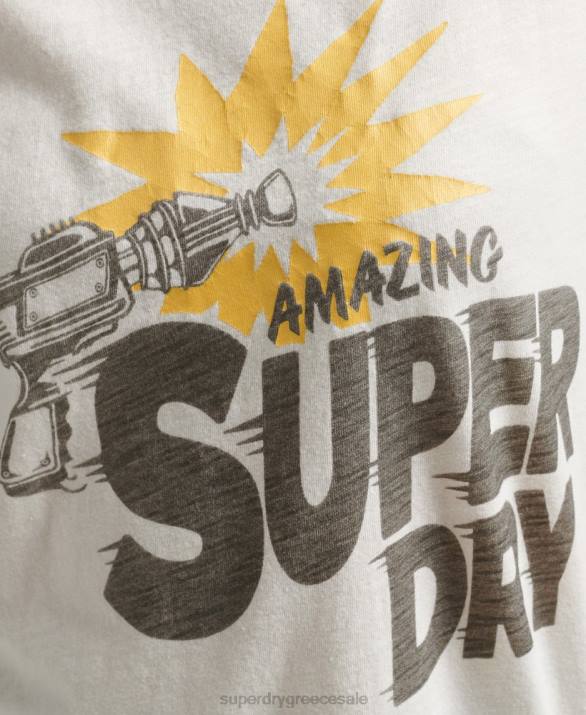 vintage indie μπλουζάκι γυναίκες είδη ένδυσης κρέμα Superdry L02L6221