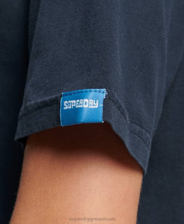 vintage venue t-shirt γυναίκες είδη ένδυσης ΠΟΛΕΜΙΚΟ ΝΑΥΤΙΚΟ Superdry L02L2196