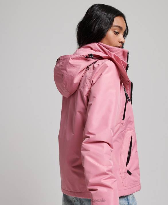 βουνό sd-windcheater μπουφάν γυναίκες είδη ένδυσης ροζ Superdry L02L3833