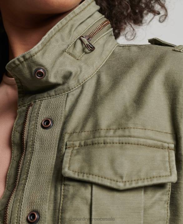 vintage σακάκι m65 γυναίκες είδη ένδυσης πράσινος Superdry L02L1992