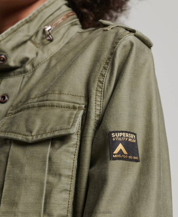 vintage σακάκι m65 γυναίκες είδη ένδυσης πράσινος Superdry L02L1992