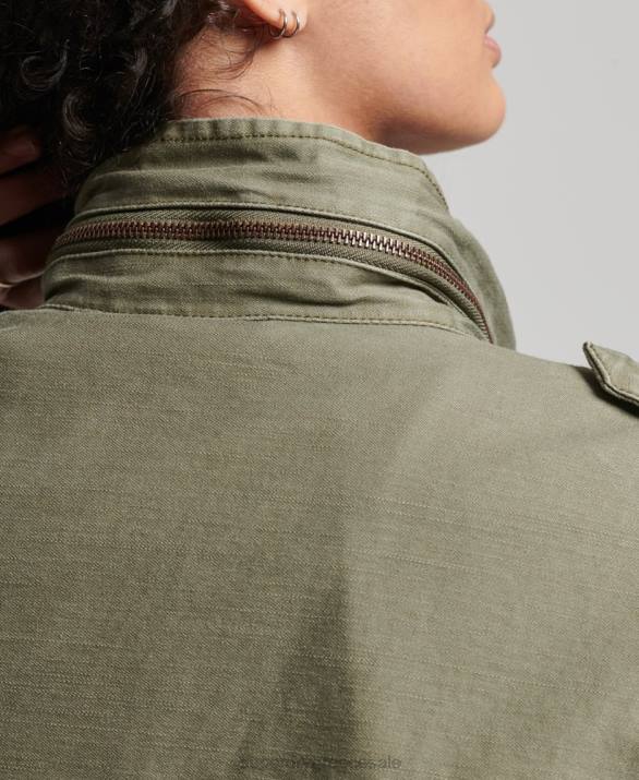 vintage σακάκι m65 γυναίκες είδη ένδυσης πράσινος Superdry L02L1992