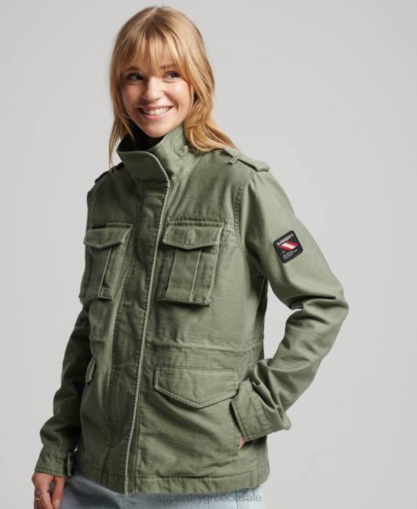 vintage σακάκι m65 γυναίκες είδη ένδυσης χακί Superdry L02L3516