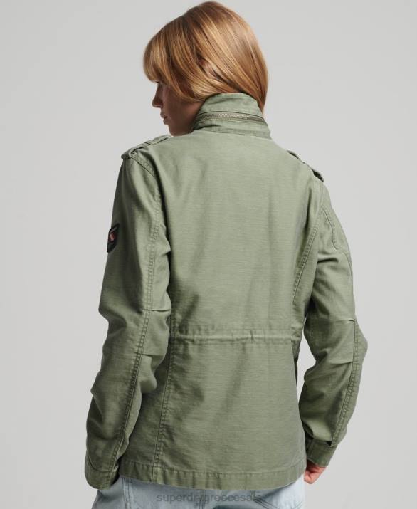 vintage σακάκι m65 γυναίκες είδη ένδυσης χακί Superdry L02L3516