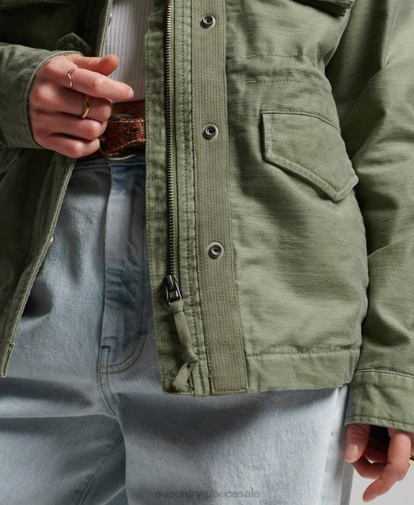 vintage σακάκι m65 γυναίκες είδη ένδυσης χακί Superdry L02L3516