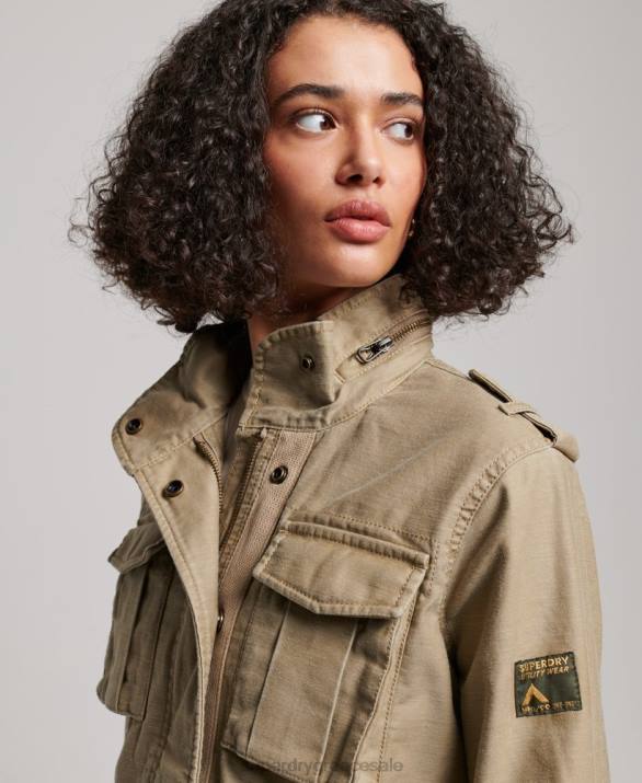 vintage σακάκι m65 γυναίκες είδη ένδυσης βυρσοδέψω Superdry L02L3534