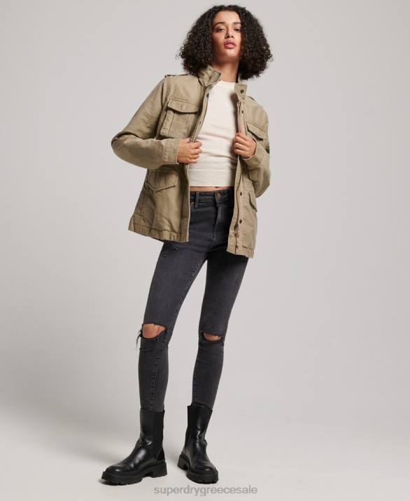 vintage σακάκι m65 γυναίκες είδη ένδυσης βυρσοδέψω Superdry L02L3534