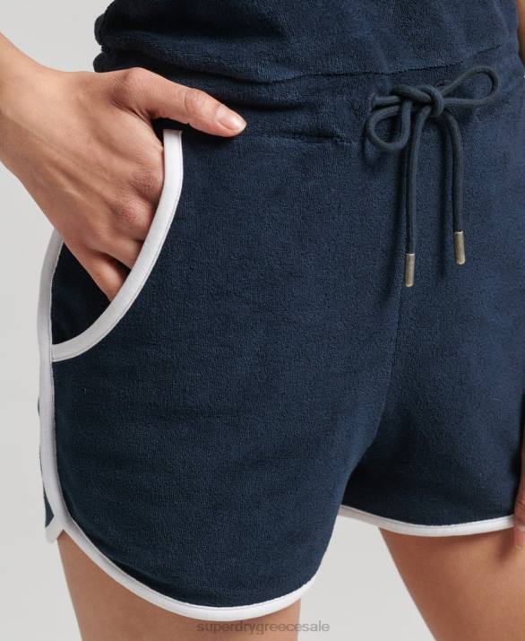 vintage κοστούμι πετσέτας halter γυναίκες είδη ένδυσης ΠΟΛΕΜΙΚΟ ΝΑΥΤΙΚΟ Superdry L02L4100
