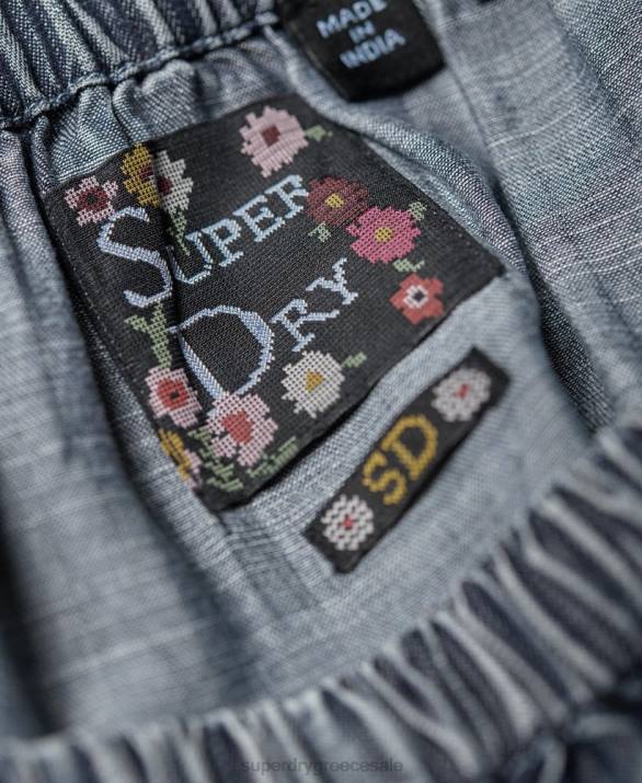 τοπ ελενα γυναίκες είδη ένδυσης μπλε Superdry L02L3069