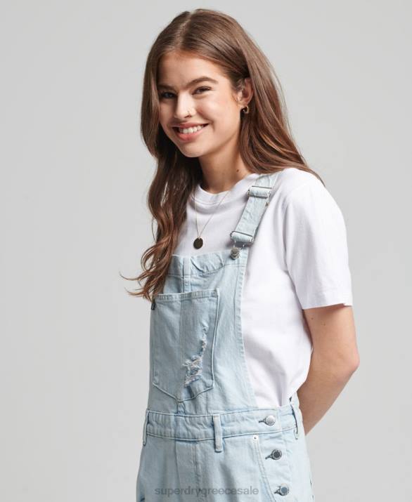 vintage σορτς σορτς γυναίκες είδη ένδυσης γαλάζιο Superdry L02L4099