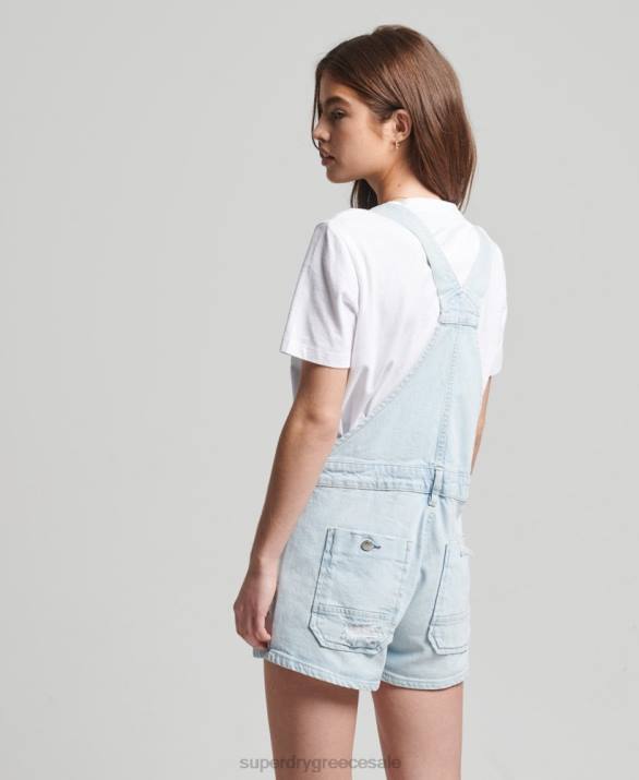 vintage σορτς σορτς γυναίκες είδη ένδυσης γαλάζιο Superdry L02L4099
