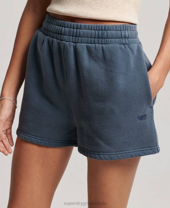 vintage sweat σορτς γυναίκες είδη ένδυσης ΠΟΛΕΜΙΚΟ ΝΑΥΤΙΚΟ Superdry L02L3122