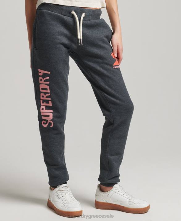 vintage Cali έκοψε τους joggers γυναίκες είδη ένδυσης το κόκκινο Superdry L02L2254