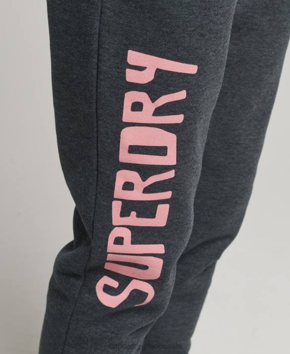 vintage Cali έκοψε τους joggers γυναίκες είδη ένδυσης το κόκκινο Superdry L02L2254