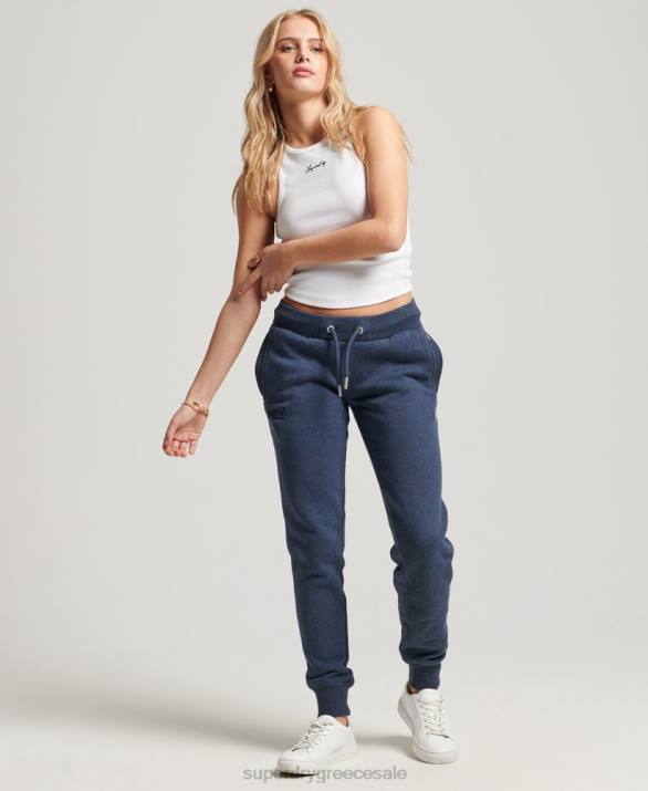 vintage λογότυπο κεντημένα joggers γυναίκες είδη ένδυσης ΠΟΛΕΜΙΚΟ ΝΑΥΤΙΚΟ Superdry L02L3898