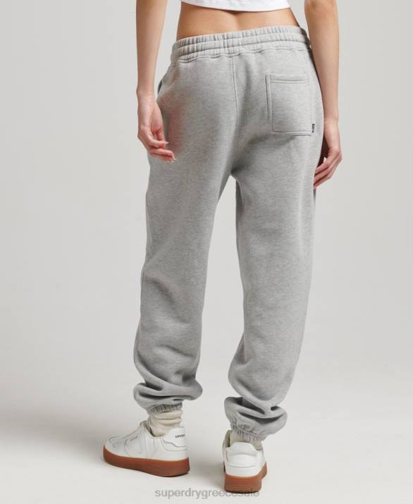 vintage κολεγιακό joggers γυναίκες είδη ένδυσης γκρί Superdry L02L6511