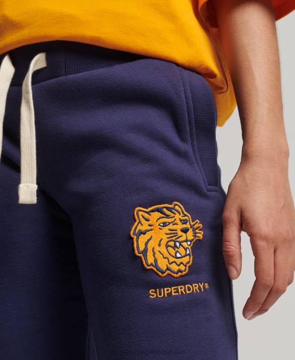 vintage κολεγιακό joggers γυναίκες είδη ένδυσης ΠΟΛΕΜΙΚΟ ΝΑΥΤΙΚΟ Superdry L02L6557
