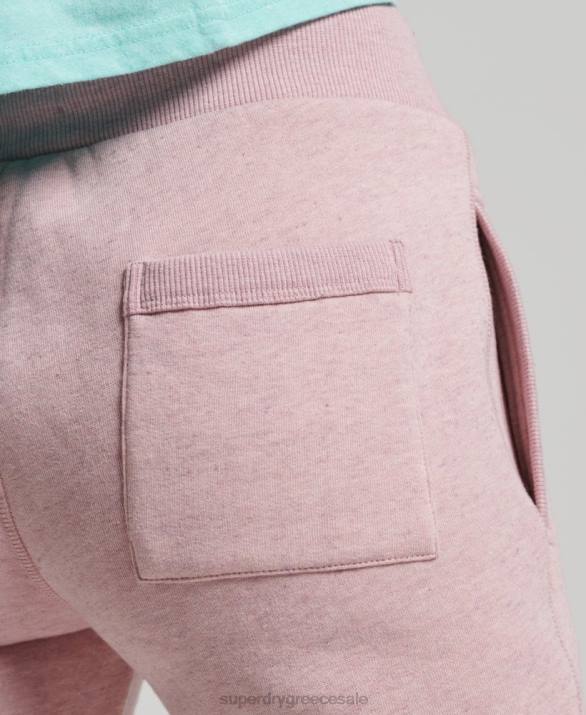 vintage στυλ σενάριο κολεγιακό joggers γυναίκες είδη ένδυσης ροζ Superdry L02L6577