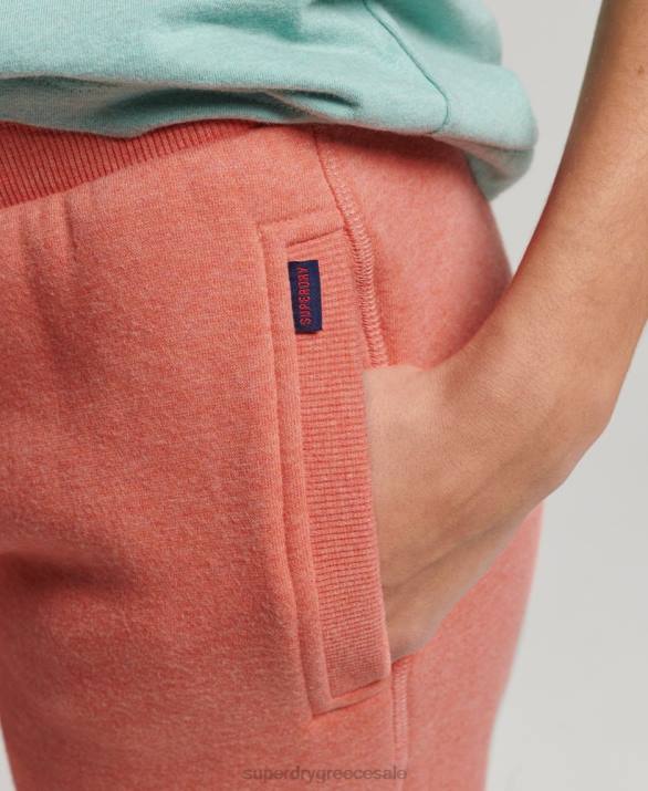 οργανικό βαμβάκι vintage λογότυπο κεντημένο joggers γυναίκες είδη ένδυσης κοράλλι Superdry L02L6580