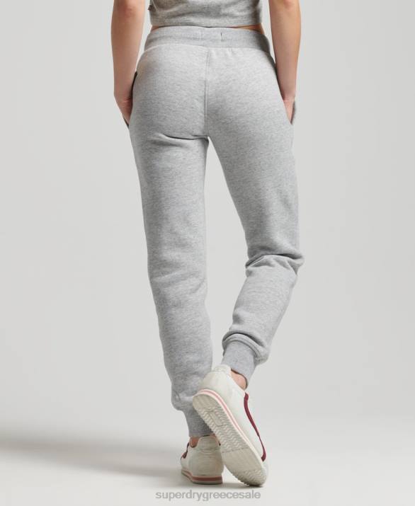 vintage κολεγιακό joggers γυναίκες είδη ένδυσης γκρί Superdry L02L6588