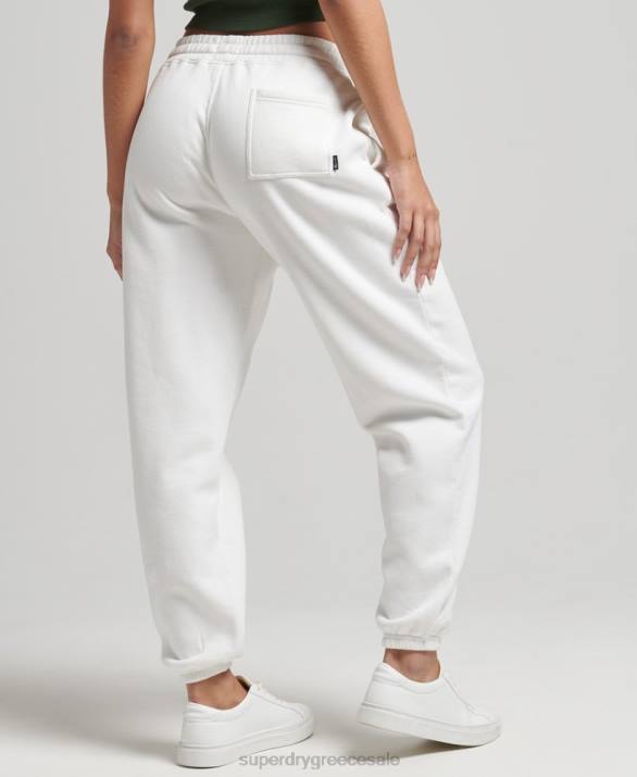 vintage κολεγιακό joggers γυναίκες είδη ένδυσης κρέμα Superdry L02L6633