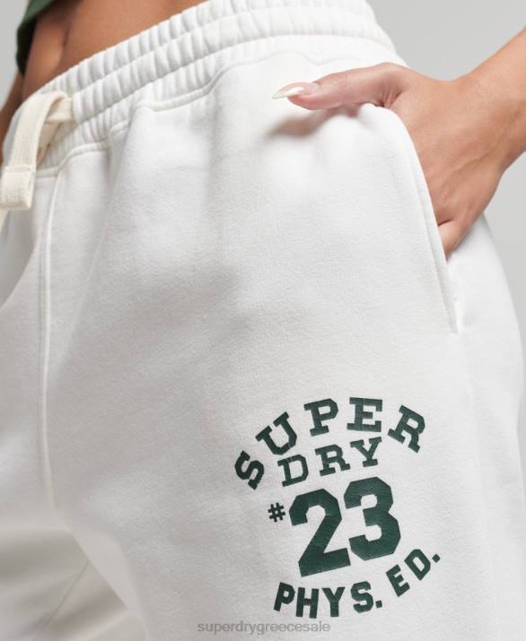 vintage κολεγιακό joggers γυναίκες είδη ένδυσης κρέμα Superdry L02L6633