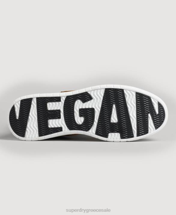 vintage vegan basket high top trainers γυναίκες παπούτσια μαύρος Superdry L02L4348