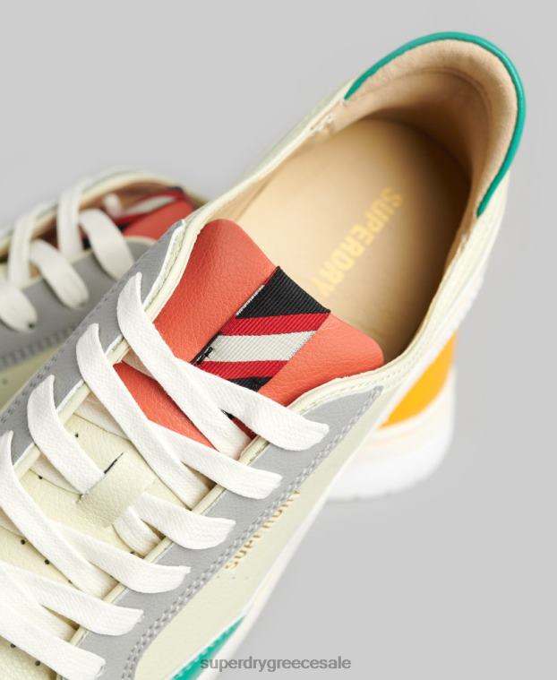 vintage vegan basket low top trainers γυναίκες Superdry παπούτσια 00T2R4356 κίτρινος