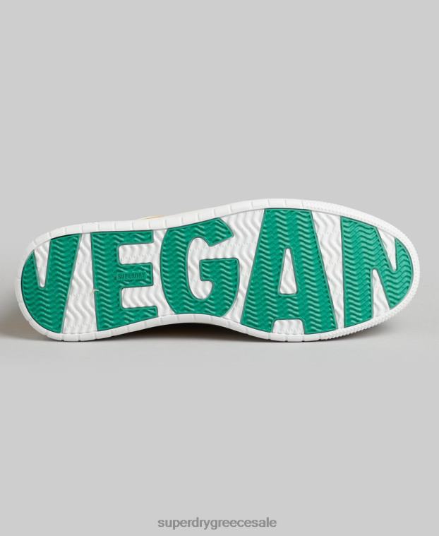 vintage vegan basket low top trainers γυναίκες Superdry παπούτσια 00T2R4356 κίτρινος
