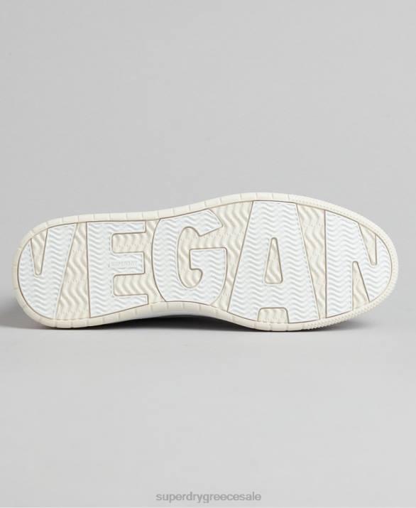 vintage vegan basket low top trainers γυναίκες παπούτσια άσπρο Superdry L02L4365