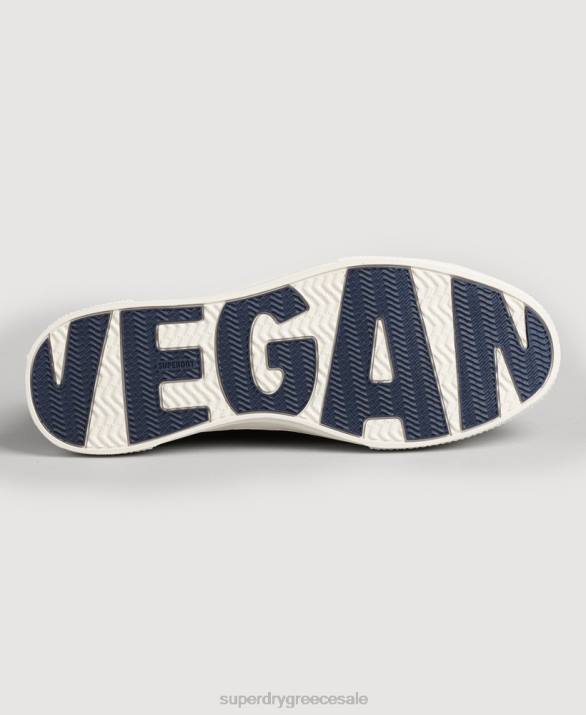vintage vegan faux vulc low top trainers γυναίκες παπούτσια ΠΟΛΕΜΙΚΟ ΝΑΥΤΙΚΟ Superdry L02L4420