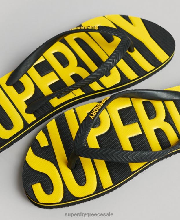 vintage vegan σαγιονάρες γυναίκες Superdry παπούτσια 00T2R4374 μαύρος