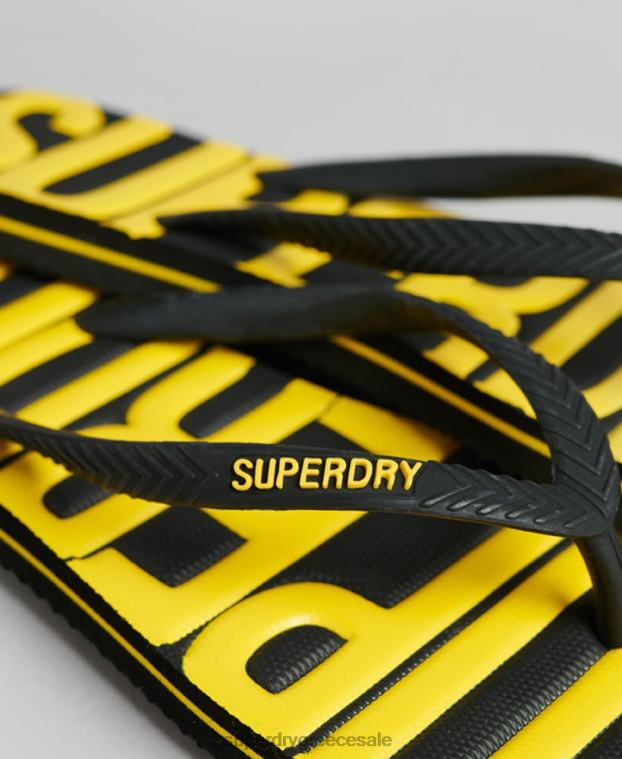 vintage vegan σαγιονάρες γυναίκες Superdry παπούτσια 00T2R4374 μαύρος