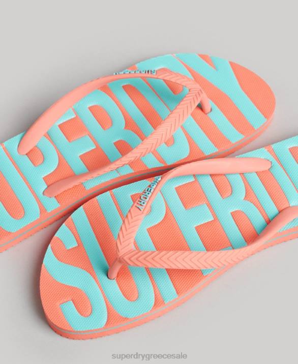 vintage vegan σαγιονάρες γυναίκες παπούτσια κοράλλι Superdry L02L4402