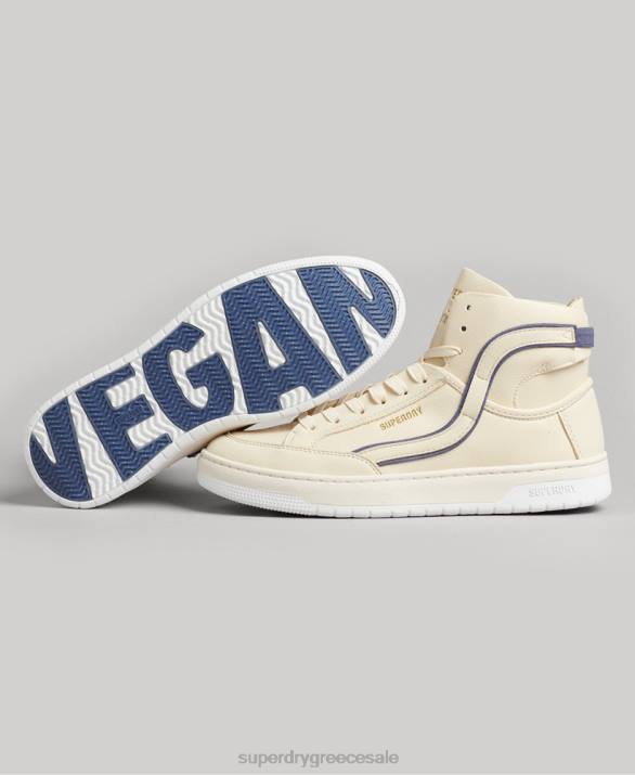 vintage vegan basket high top trainers γυναίκες παπούτσια γυμνός Superdry L02L6729