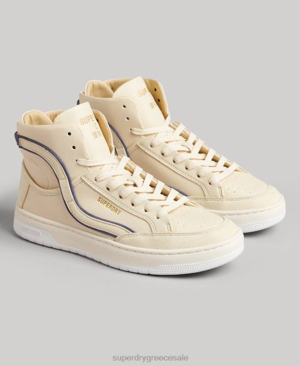 vintage vegan basket high top trainers γυναίκες παπούτσια γυμνός Superdry L02L6729