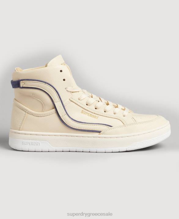 vintage vegan basket high top trainers γυναίκες παπούτσια γυμνός Superdry L02L6729