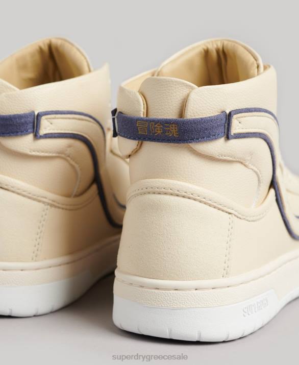 vintage vegan basket high top trainers γυναίκες παπούτσια γυμνός Superdry L02L6729