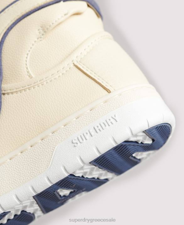 vintage vegan basket high top trainers γυναίκες παπούτσια γυμνός Superdry L02L6729