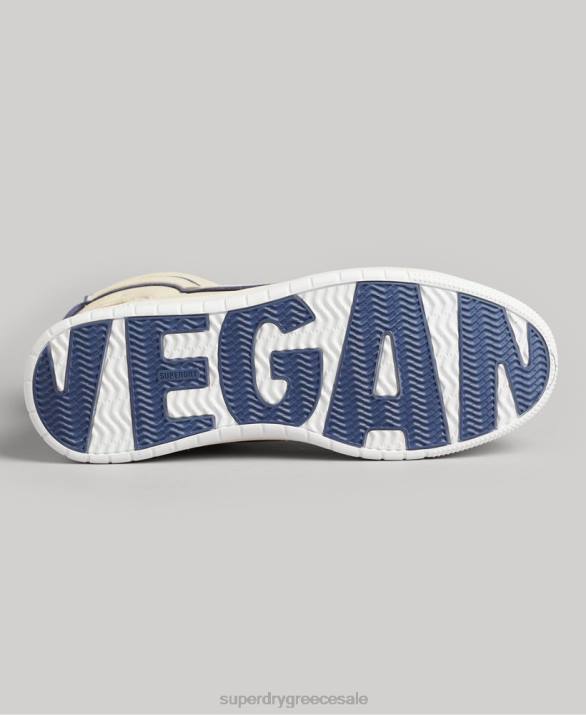 vintage vegan basket high top trainers γυναίκες παπούτσια γυμνός Superdry L02L6729