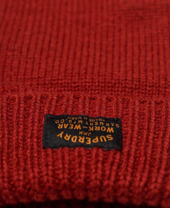 γάντια ραντάρ άνδρες αξεσουάρ το κόκκινο Superdry L02L6392
