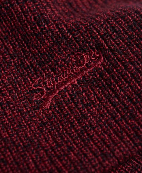 vintage λογότυπο beanie άνδρες αξεσουάρ το κόκκινο Superdry L02L1792