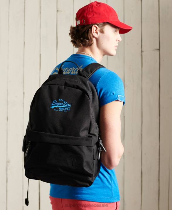 vintage λογότυπο σακίδιο Montana άνδρες αξεσουάρ μαύρος Superdry L02L1837