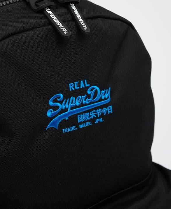 vintage λογότυπο σακίδιο Montana άνδρες αξεσουάρ μαύρος Superdry L02L1837
