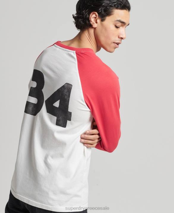 vintage surf ranchero top άνδρες είδη ένδυσης το κόκκινο Superdry L02L1574