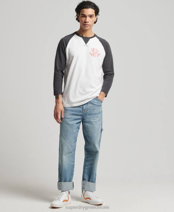 vintage surf ranchero top άνδρες είδη ένδυσης μαύρος Superdry L02L1586